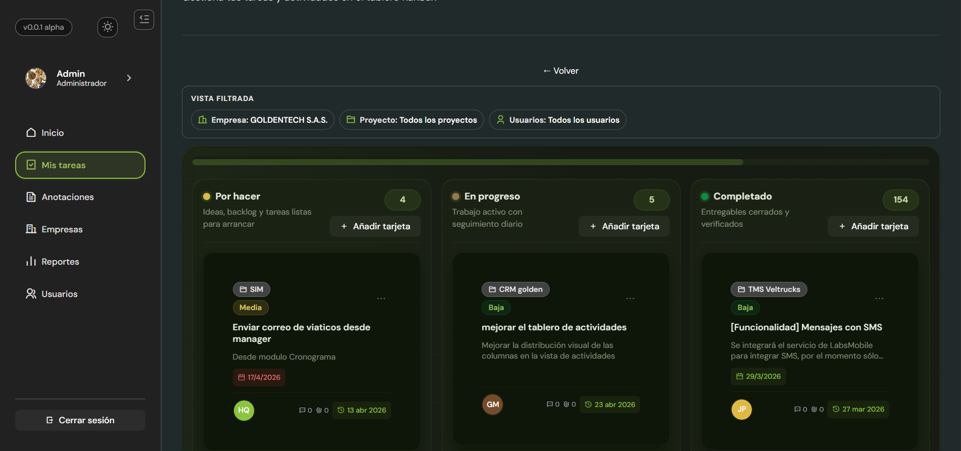 GOLDEN CRM
